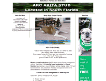 Tablet Screenshot of akitastud.com
